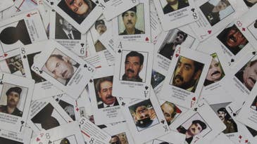 What The ‘Most Wanted Iraqis’ Deck Of Cards Can Teach Us About War