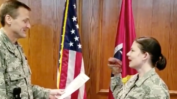 Everybody Involved In That Dino Puppet Reenlistment Video Just Got Fired