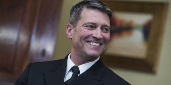 Ronny Jackson Was Allegedly Known As ‘Candy Man’ For Doling Out Prescriptions. He’ll Fit Right In At The VA