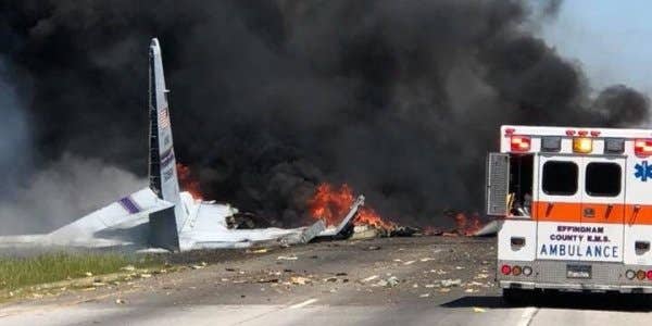 9 Airmen Killed When Air Force WC-130 Crashes in Savannah, Georgia