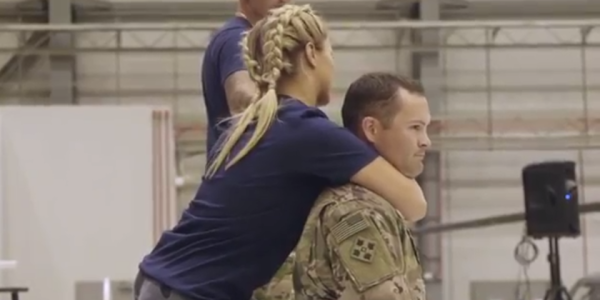 Watch UFC Superstar Paige VanZant Choke Out A Lucky US Soldier