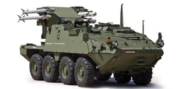 Report: The Army’s Hellfire-Enabled Stryker Vehicles Are Headed To Europe To Counter Russia Sooner Than Expected