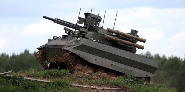 Russia Just Showed Off Its New Robot Tank — And Confirmed It Was On The Ground In Syria