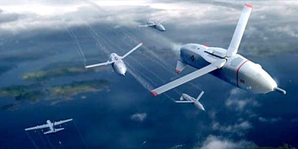 DARPA’s ‘Gremlin’ Drones Can Deploy From A Flying Carrier In Starcraft-Style Swarms