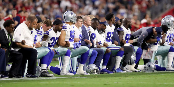 NFL To Players: Stand For The National Anthem Or Get Off The Football Field