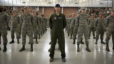 The Air Force may push some troops towards the reserves after hitting record retention numbers