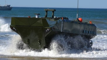 The Marine Corp’s First New Amphibious Combat Vehicle In Decades Will Be Totally BAE