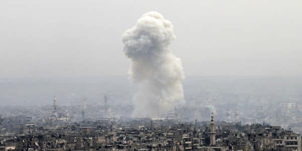 The US-Led Coalition Just Bombed Pro-Regime Forces In Syria