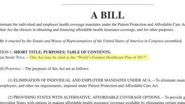 A Congressman Just Proposed The World’s Greatest Health Care Plan. Literally