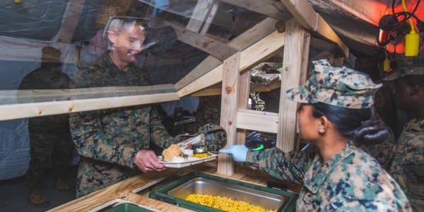 Marine Corps Chow Halls Are Getting A Healthy Food Makeover