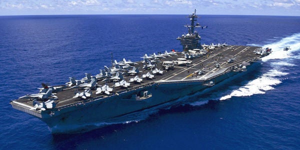 This Video Shows Why US Aircraft Carriers Are A Force To Be Reckoned With