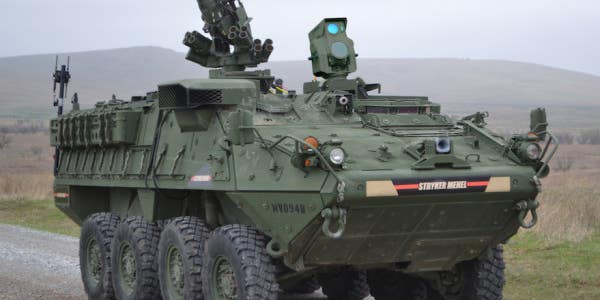 The Army’s New Modified Stryker Has A Special Laser Surprise For ISIS