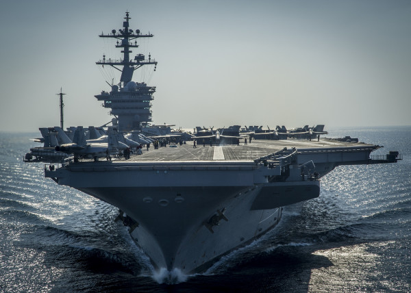 North Korea Threatens To Sink Approaching USS Carl Vinson