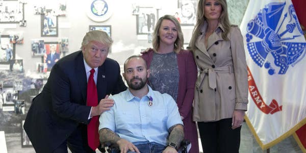 Trump Needs To Stop Treating The Purple Heart Like A Game Show Prize