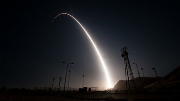 Air Force Launches Test Missile Off California Coast To Show Nuclear Deterrent Capability
