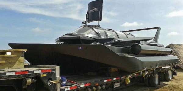 The Marines Are Eyeing A Badass Speedboat That Transforms Into A Spy Sub