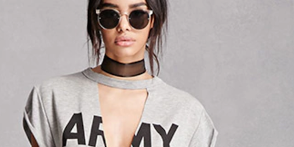 Forever 21 Ripped Off The Army’s PT Shirts And, Somehow, Made Them Even Worse