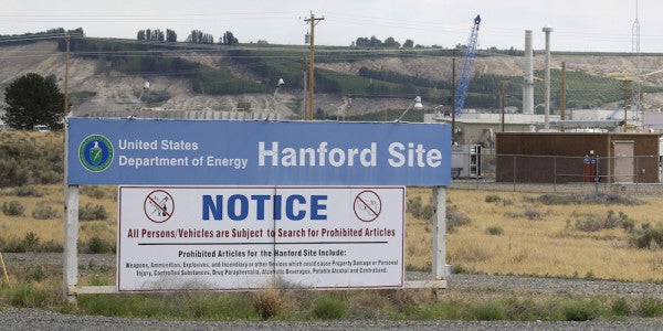 Tunnel Collapse At Washington State Nuclear Waste Site Forces Workers To Take Cover