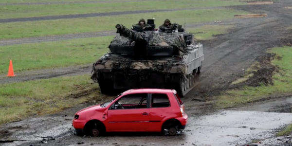The Army’s Latest Exercise Is Basically Just A Monster Truck Rally For Tanks
