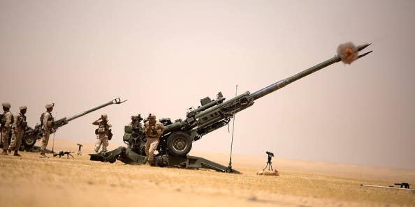 Artillery Marines Head To Syria Ahead Of Raqqa Offensive