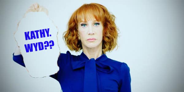 Kathy Griffin Briefly Unites Divided Nation With Stupid President-Killing Joke
