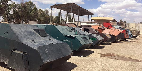 See The Suicide Tractors And DIY Rounds ISIS Lost In Mosul