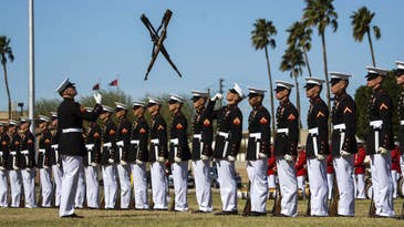 Watch This Incredible Performance By The Corps’ Silent Drill Platoon For Marine Day