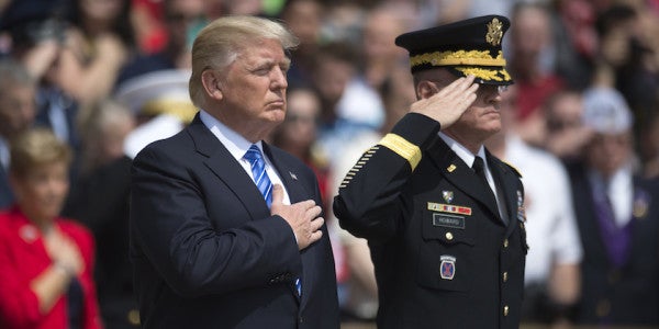 US Veterans Love Trump Way More Than The Broader Public, New Survey Shows