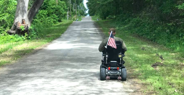 This Vet Is Raising Suicide Awareness By Riding Over 400 Miles — In His Wheelchair