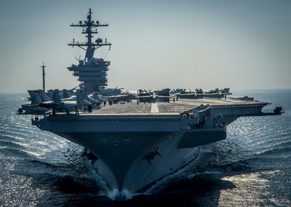 USS Carl Vinson Returns Home From 5-Month Deployment This Week