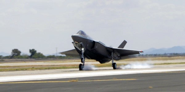 Air Force Extends F-35 Stand-Down Due To Oxygen System Failures