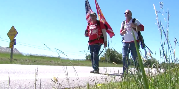 This 66-Year-Old Marine Just Walked 300 Miles For Veteran’s Issues — Again