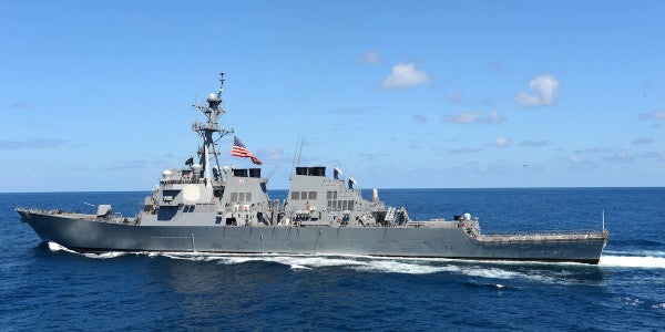 USS Fitzgerald Badly Damaged After Crash With A Merchant Ship In The Pacific