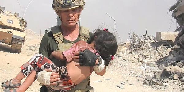 Watch This Ex-Green Beret Run Through ISIS Gunfire To Save A Little Girl
