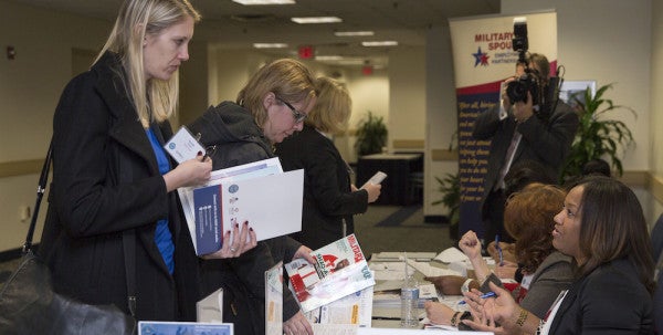 Unemployment Among Military Spouses Is A Problem That’s Not Going Away
