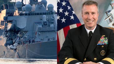 Navy Taps Admiral To Lead Investigation Into USS Fitzgerald Collision