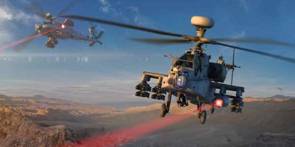 The Army Just Test-Fired A Frickin’ Laser Beam From An Apache Attack Helicopter