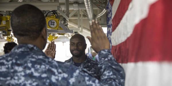Navy To Cut Reenlistment Bonuses In Brilliant Plan To Boost Retention