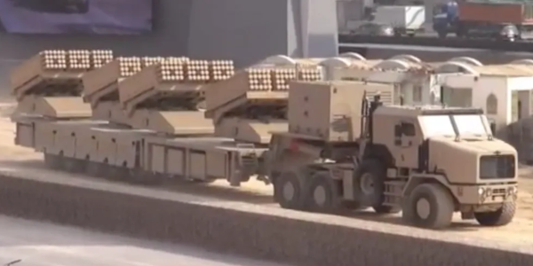 This 240-rocket launcher may be the most badass semi-trailer truck in history