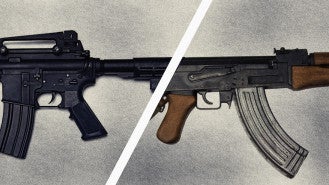 DEBATE THIS:
What Makes The Best Battle Rifle: The M16 Or AK-47?