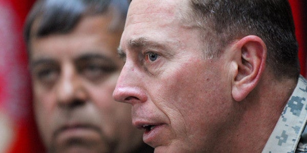 Petraeus Calls For Greater Military Action In Iraq And Syria