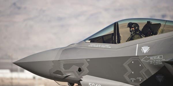 Military Grounds Lightweight F-35 Pilots Over Ejection Seat Concerns