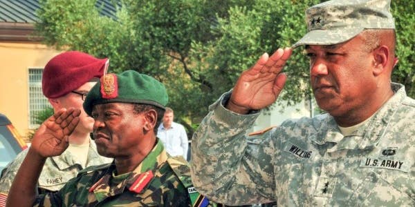 General Of US Army Africa Outlines New Strategy
