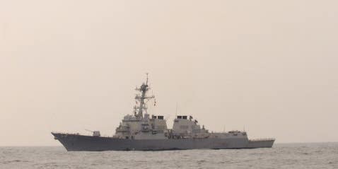 US Destroyer Challenges China’s Claims In South China Sea