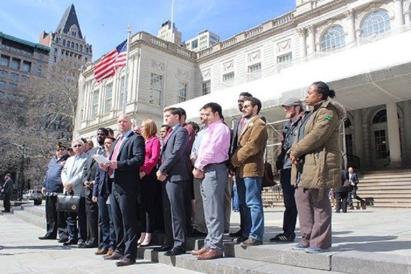 New York City Mayor Reverses Opposition On Veterans Department Bill