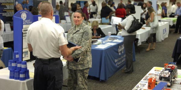 Veterans Unemployment Hits Seven-Year Low In October