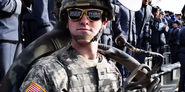 Army Sends In The ‘War Tubas’ To Crush Navy Spirit In New Video