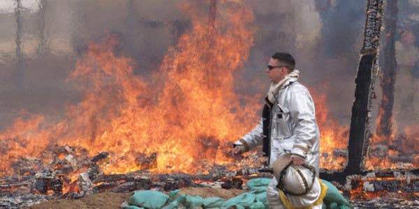 Despite Health Concerns, The Military Still Uses Burn Pits