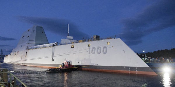 The Navy’s Brand New, Insanely Expensive Destroyer Just Broke Down