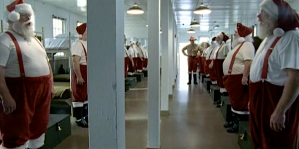 Watch These Santas Get Destroyed By A Hardcore Drill Instructor